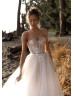 Sweetheart Neck Beaded Lace Tulle Structured Wedding Dress